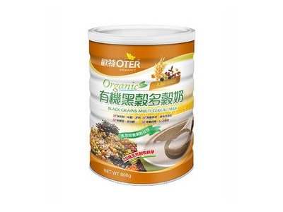 【歐特】有機黑榖多榖奶 罐裝(800g)